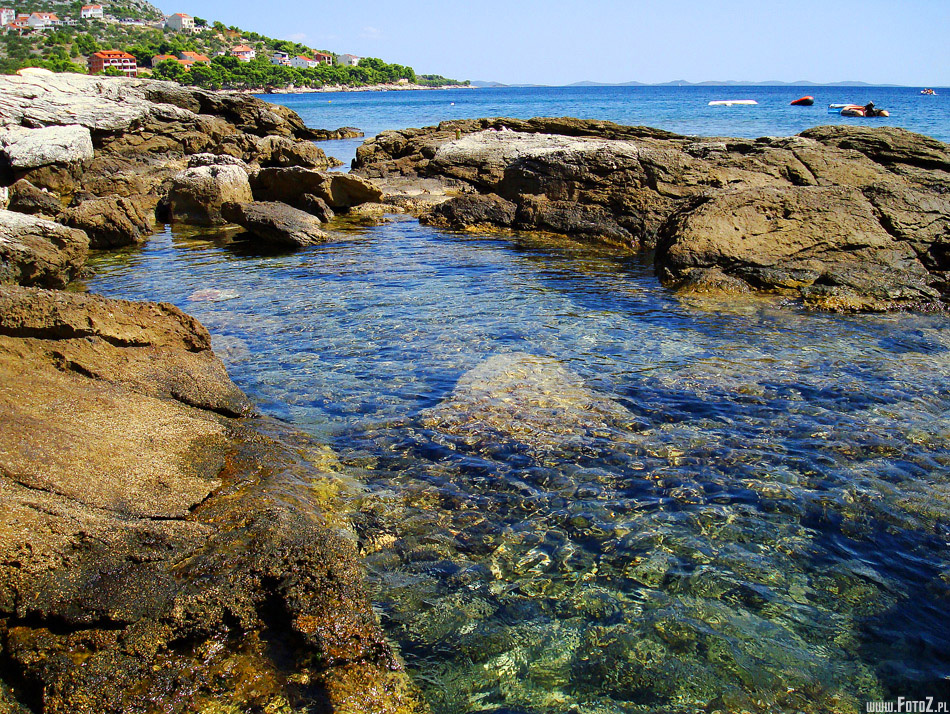 Murter - Chorwacja - zdjcia morza, zdjcia wakacyjne, morze, wyspa Murter, Chorwacja, krajobraz, sceneria, fotografia krajobrazowa