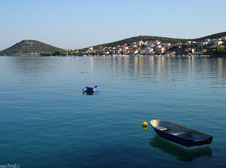 Tisno - Chorwacja - zdjcia morza, zdjcia wakacyjne, morze, d, Tisno, wyspa Murter, Chorwacja, fotografia krajobrazowa