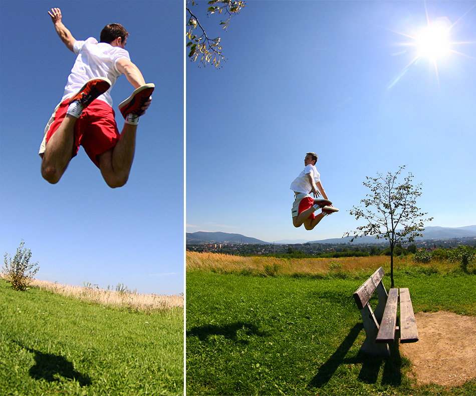 Lata, gada, pełny serwis :) - jump, jumping