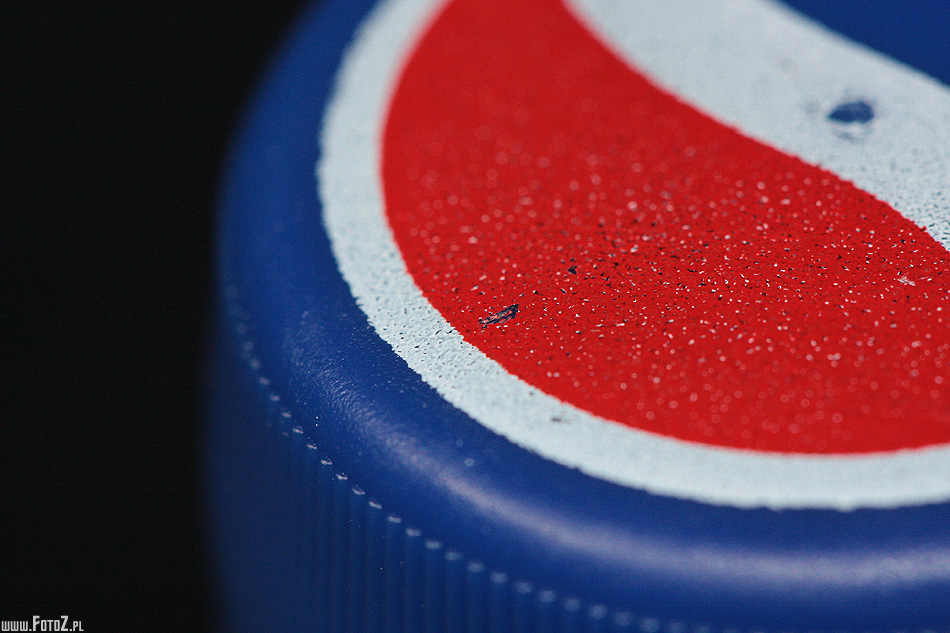 Pepsi-krętka - makrofotografia, fotografia makro