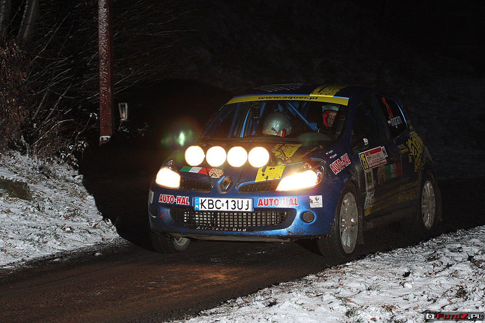 35 Rajd Cieszyńska Barbórka 2008 - zdjęcia z 35 cieszyńskiej barbórki 2008, 35 barbórka cieszyńska 2008-11-22, rajd barbórka 22.11.2008