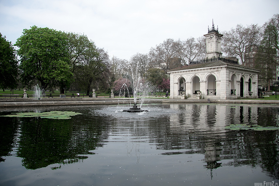 Niezwyky Park - hyde park london, park w londynie, natura, ziele, kwiaty, przyroda, malowniczy