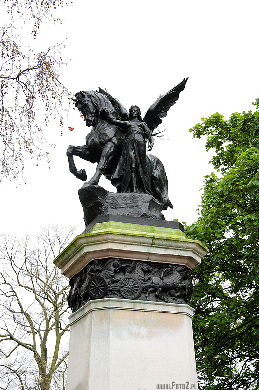 Pomnik - Londyn, zabytki, architektura, London, rzeba