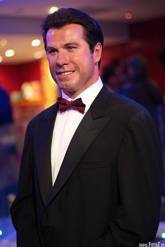 John Travolta - muzeum figur woskowych londyn, madame tussauds - london