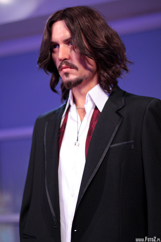 Johnny Depp - muzeum figur woskowych londyn, madame tussauds - london