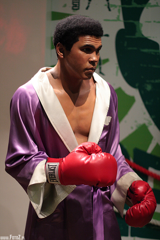 Muhammad Ali - muzeum figur woskowych londyn, madame tussauds - london