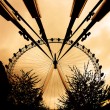 Londyn, zabytki, architektura, nowoczesne budowle, oko na �wiat - Podn�a London Eye 
