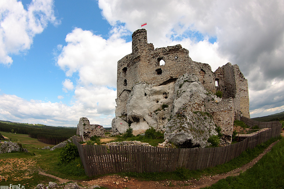 Zamek Mirw - zamek Myszkowskich na Jurze, Mirowo