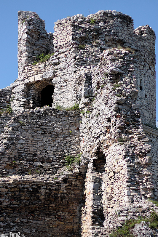Ruiny zamku - zamek w Ogrodziecu, zamek na Jurze