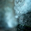 wodospad w lesie, zdj�cie wodospadu, strumie� wody - Le�ny wodospad