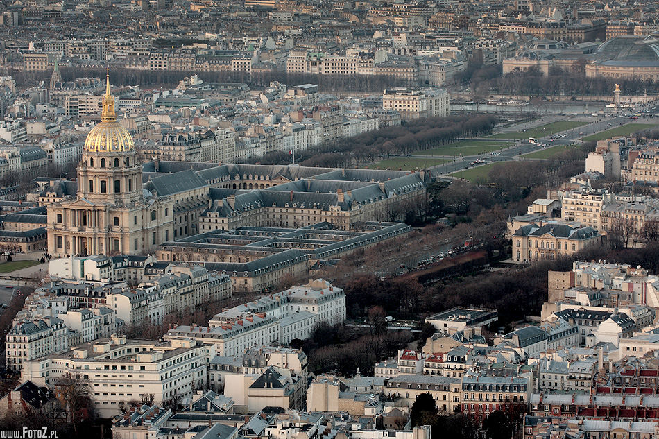 Katedra Saint Louis - zdjęcie katedra Saint Louis z góry