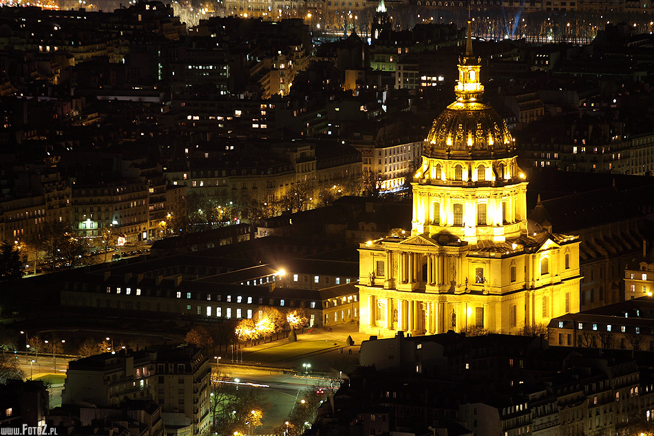 Katedra Saint Louis - zdjęcie nocne katedra Saint Louis