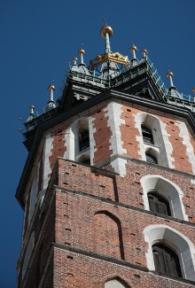 kościół mariacki kraków - Kościół Mariacki - wieża