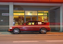 nocne zdjcie hondy crx, bielsko - Honda CRX by Gosia