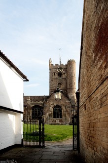 Devizes, Wiltshire, Anglia, angielska Architektura, kościół, katedra - St John's Court