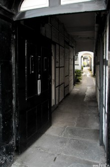 Devizes, Wiltshire, Anglia, zakamarek, przejście - Zaułek