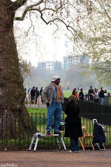 hyde park london, park w londynie, natura, przyroda, malowniczy, zwierzęta - I kto tu rządzi ?