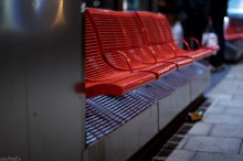 Londyn, komunikacja, ulice, awka, London - Przystanek autobusowy