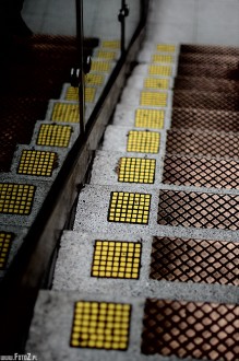 Londyn, metro, London tube, underground - Schody metra