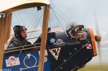 zdjęcie Marka Szufy - pilota Curtis Jenny - Pilot Marek Szufa