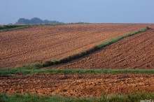 zdjęcie zaoranego pola - Zaorane pole
