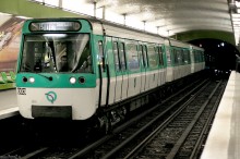 zdjęcie paryskiego metra - Paryskie metro
